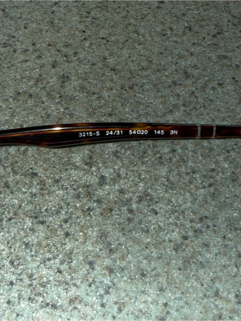 Persol Havana Tortoise shell Round Sunglasses with Green Lenses